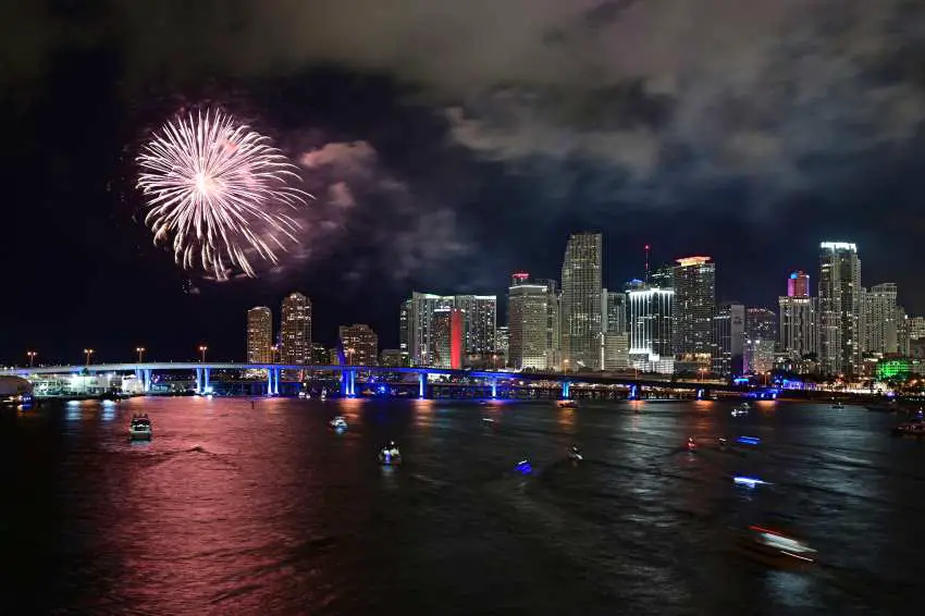 Descubre Los Mejores Lugares Para Ver Fuegos Artificiales En Miami